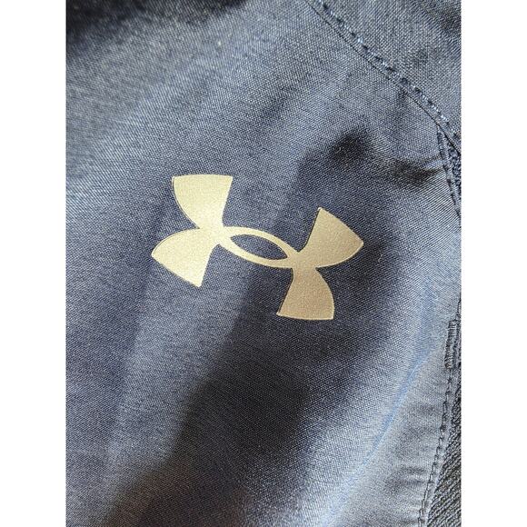 UNDER ARMOUR Dark Blue Heat Gear Active Running Outdoor Gym Shorts SZ L - Picture 5 of 9